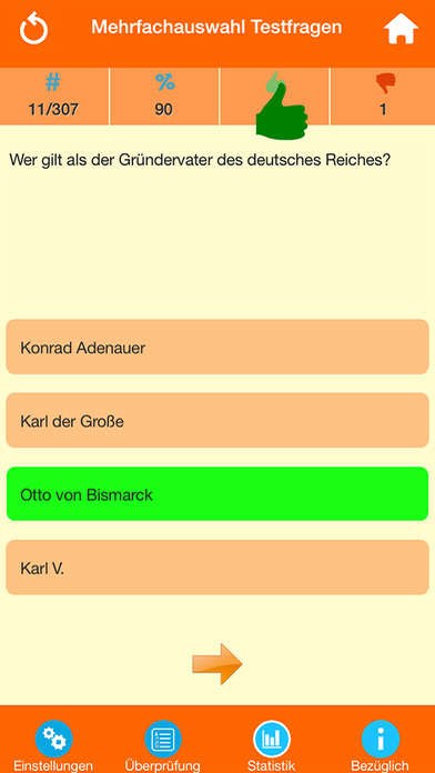 Deutsche Geschichte Quiz screenshot 2