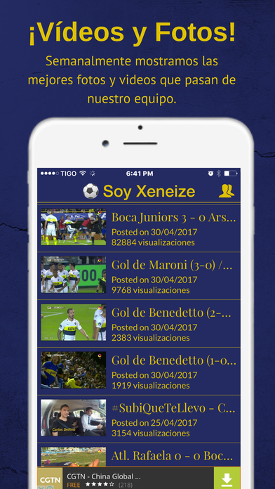 Soy Xeneize - Futbol del Boca screenshot 2