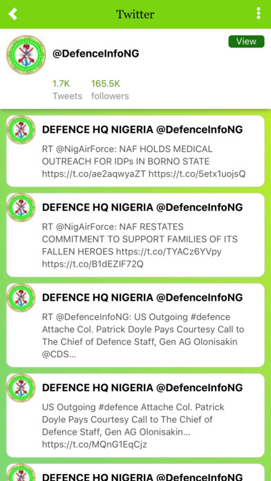 DEFENCE HEADQUARTERS NIGERIA screenshot 3