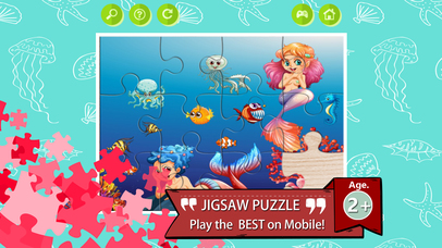 Under Sea Animals Magic Jigsaw Puzzle Games screenshot 3