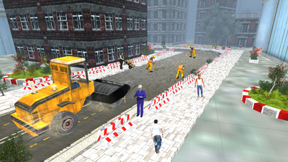 Road Roller and City Builder with Excavator screenshot 3