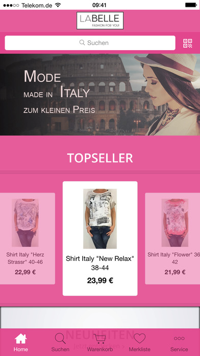 Labelle-Mode GmbH screenshot 2