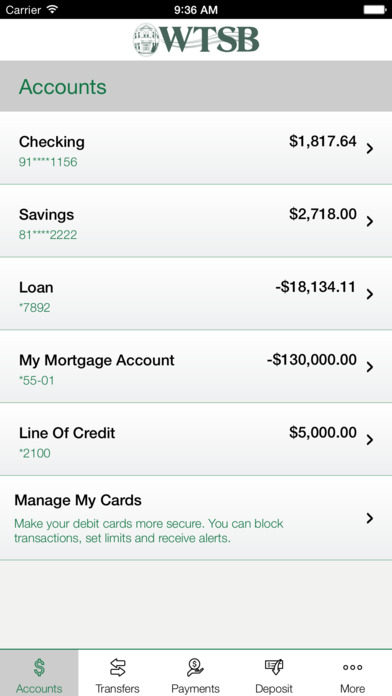 Walcott Trust & Savings Mobile screenshot 3