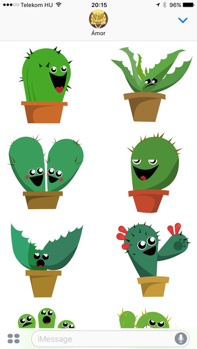 Lively Cactus Party the Summer Sticker Pack screenshot 2