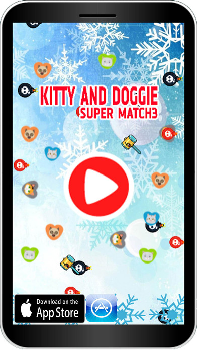 Kitty Doggy Puzzle Match screenshot 2