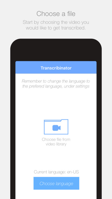 Transcribinator - Transcribe your videos screenshot 2