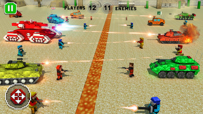 Cube Army Attack 3D screenshot 2