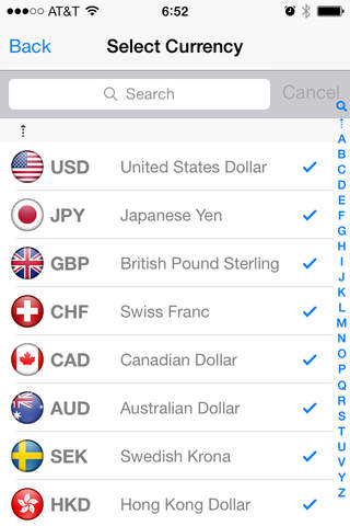 Скриншот из Currency Converter HD - Convert Currencies FX / XE