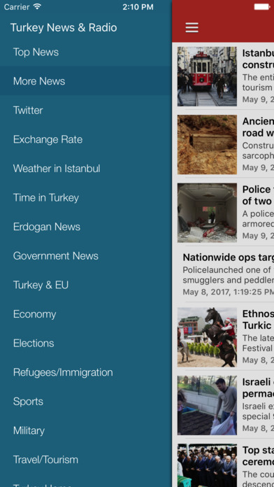 Turkey News Today in English & Turkish Radio screenshot 2