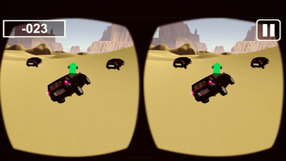 VR Desert Luxury Prado Driving 3D screenshot 4