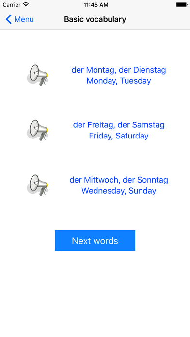 German language A1 A2 beginner screenshot 4