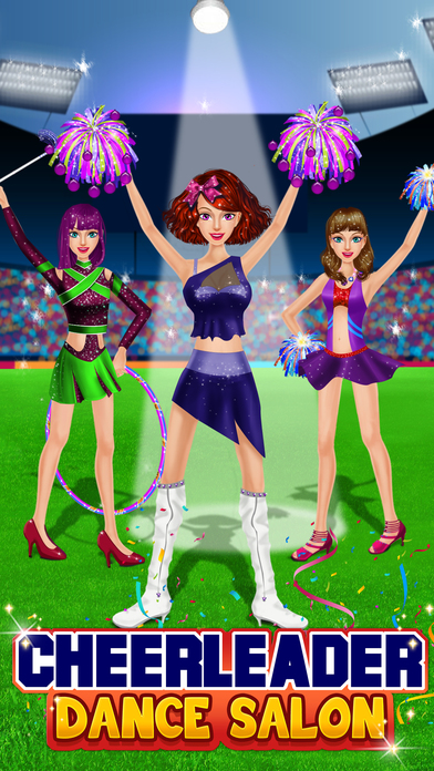 Cheerleader Dance Salon - Makeover Games for girls screenshot 3