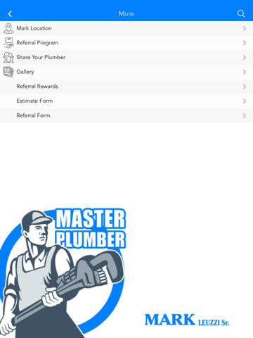 Master Plumber Mark Leuzzi screenshot 4