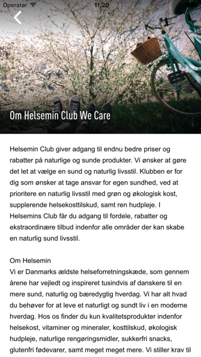 Helsemin Club We Care screenshot 2