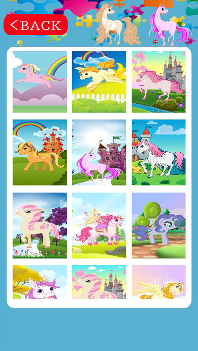 My Unicorns and Little Pony Jigsaw Puzzle screenshot 2
