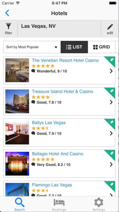 Trip Planner Hotels & Flights screenshot 3