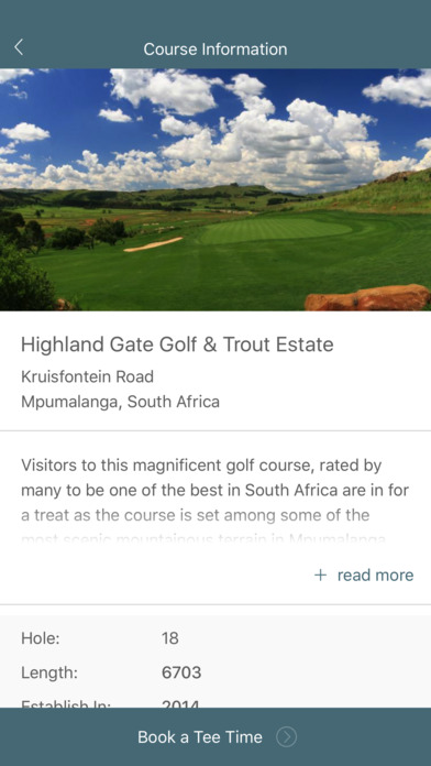 Highland Gate Golf & Trout Estate screenshot 2