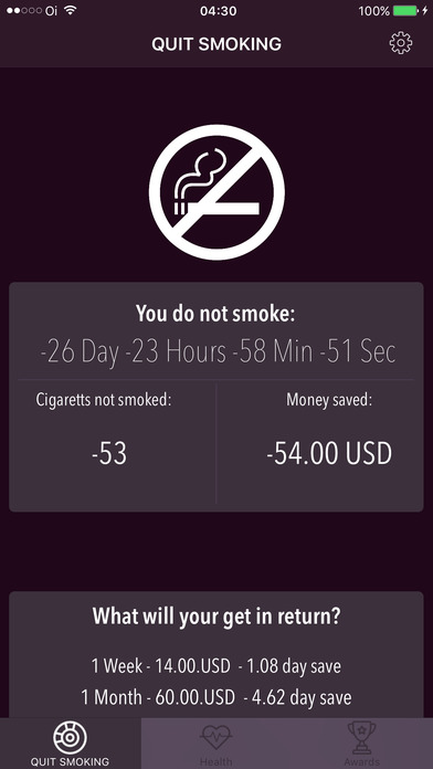 Quit Smoking Now !!! screenshot 3