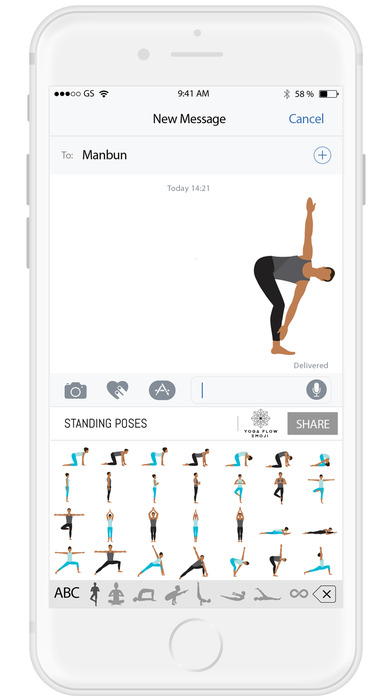 Yoga Flow Emoji screenshot 4