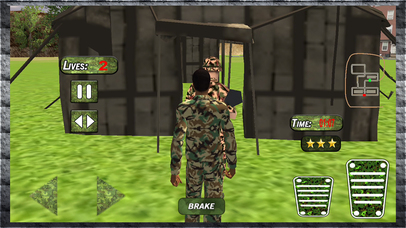 Extreme Army Bus Driver Simulator Game - Pro screenshot 3