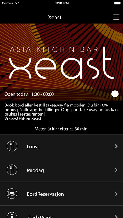 App shopper: xeast asia kitch´n bar (food & drink) 3 stuer og bar oslo