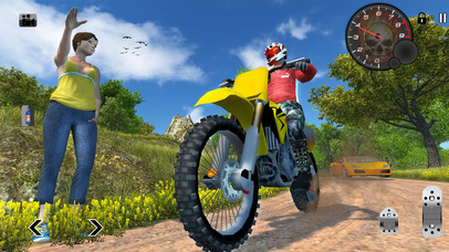 Off Road Moto Hill Bike Rush Game screenshot 3