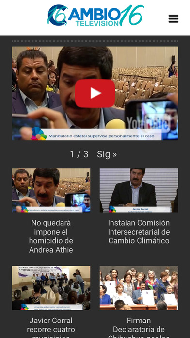Cambio 16 TV screenshot 2