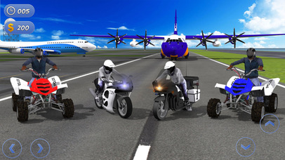Police Plane Transporter: Moto - Pro screenshot 3