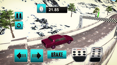 Ultimate Snow Car Speed-Driving Simulator screenshot 3