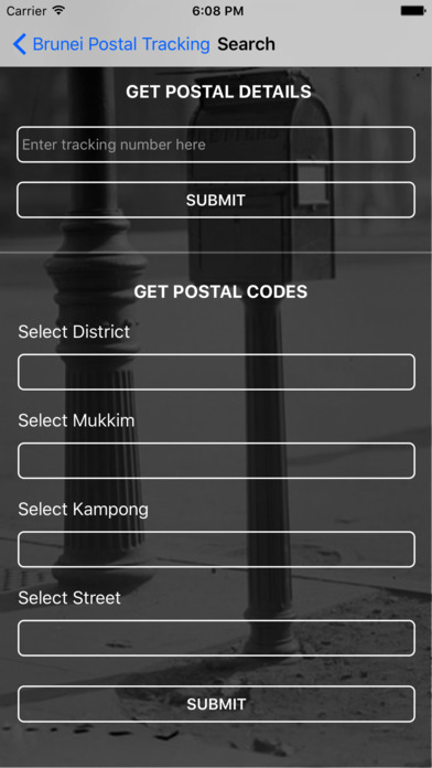 Brunei Postal screenshot 4