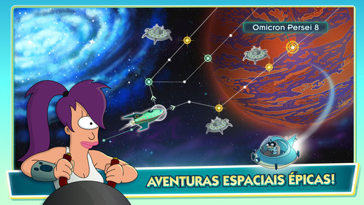 Futurama: Worlds of Tomorrow Screenshot