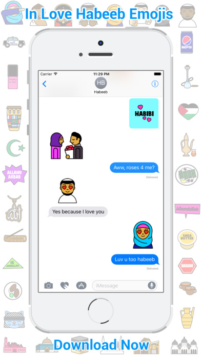 Islamoji - Islamic Emoji Keyboard + iMessage screenshot 3