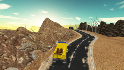 Cargo Truck Drive-Desert Truck Simulator 3D screenshot 4