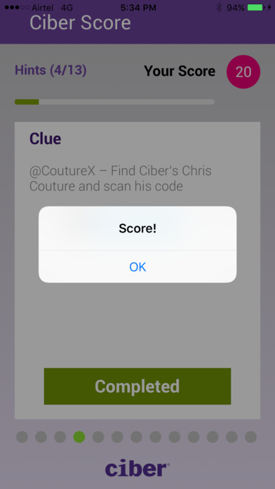 Ciber Score screenshot 4