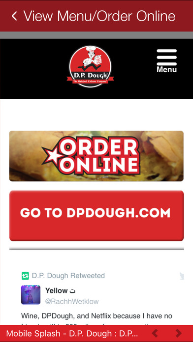 D.P. Dough - Rochester screenshot 4
