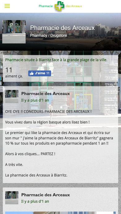 Pharmacie des Arceaux screenshot 2