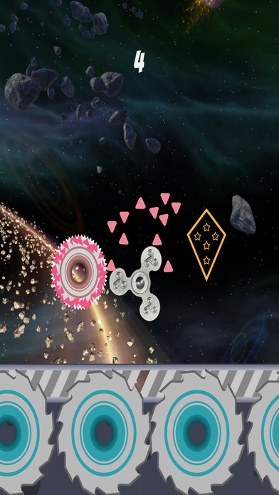 Ultimate Fidget Spinner Space Version screenshot 2