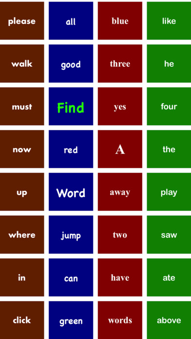 Sight Words - Find A Word screenshot 3