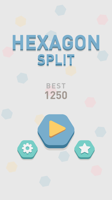 Hexagon Split - A scale hexa brain buster game screenshot 4