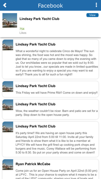 Lindsay Park Yacht Club screenshot 3