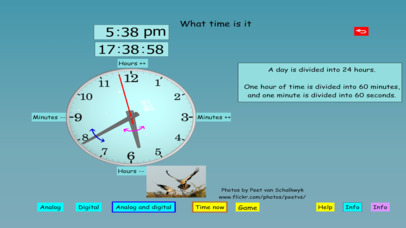 Telling Time Animation screenshot 2