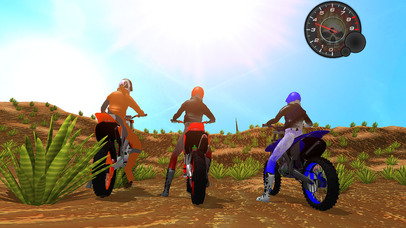 Fast Desert Bike Rivals : Crazy Uphill Driver screenshot 3