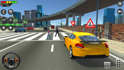 City Car Driving School Sim 3D screenshot 2