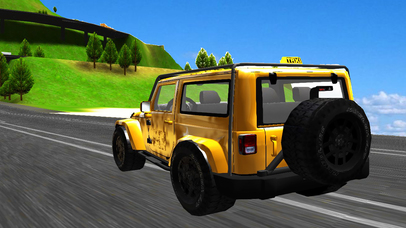 City Taxi Car Driver Sim-ulator screenshot 3