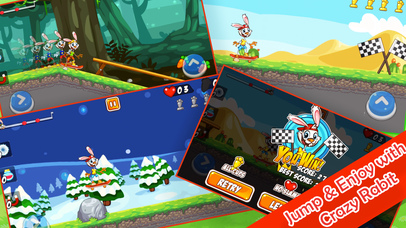 Play Rabbit Skater Dash -True Skating Champ Run! screenshot 3