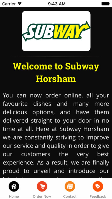Subway Horsham screenshot 2
