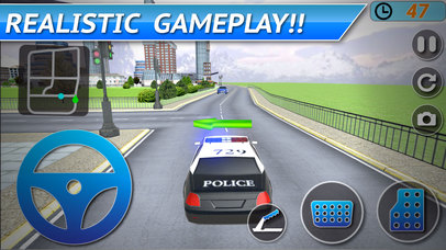 Mafia Thief vs Police Car Drive Sim 3D screenshot 4