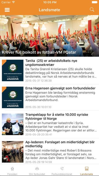 Arbeidsmandsforbundet screenshot 4