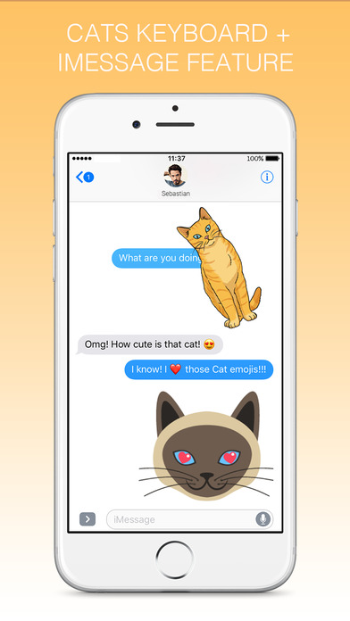 Cats - emoji sticker pack for cat lovers screenshot 3