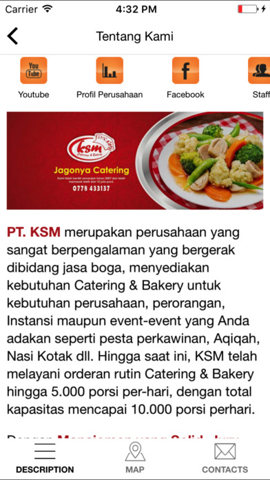 KSM Catering screenshot 2